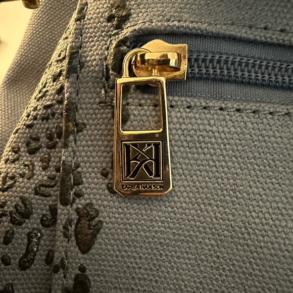 NWOT Karla Hanson RFID Travel Backpack - Picture 8 of 8